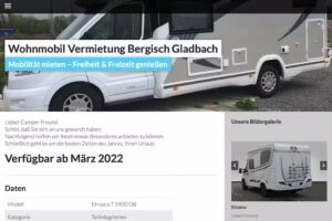 Wohnmobil-Vermietung Bergisch Gladbach