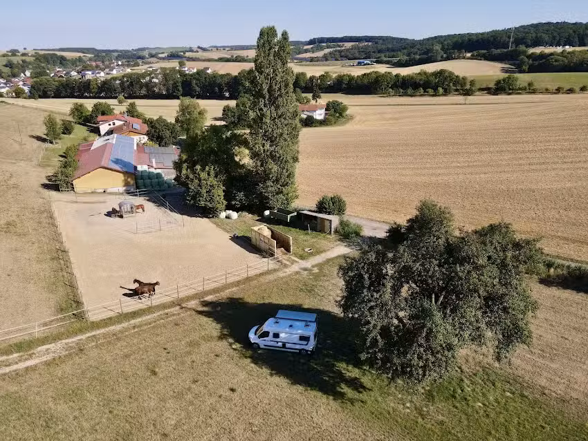 Wohnmobilstellplatz Dielheim &ndash; AlpacaCamping